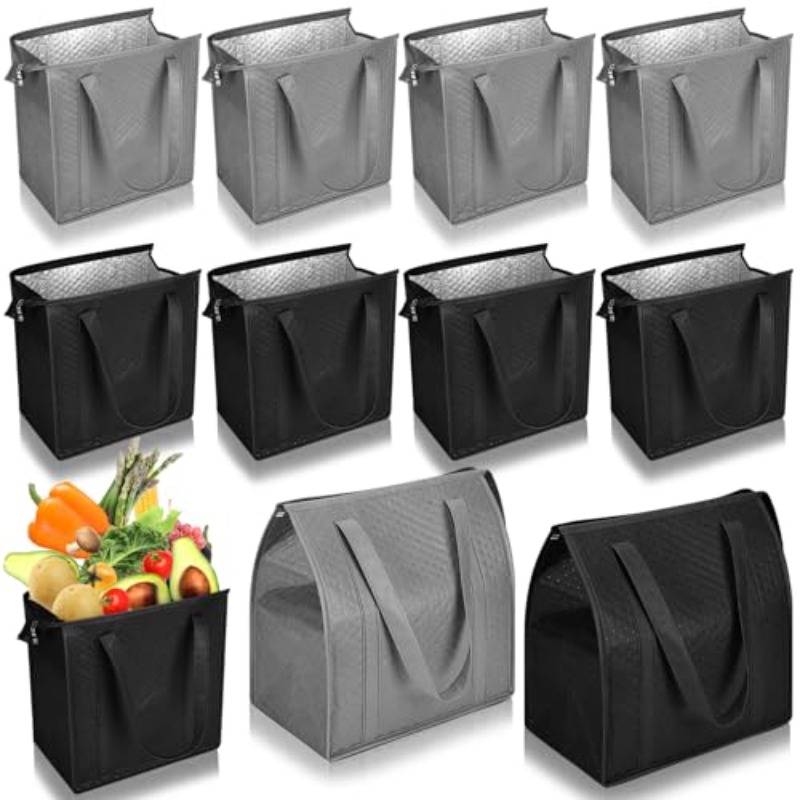 Food Snacks Delivery - Borsa Termica Portatile per Pranzo, Consegna