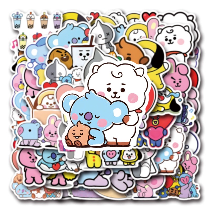 100/200 Pezzi Adesivi BT21 Chi - Cookies Pack recensione e prezzo